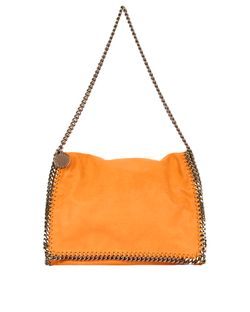Stella McCartney Falabella Fold Tote, Faux Leather, Orange, W9132, DB
